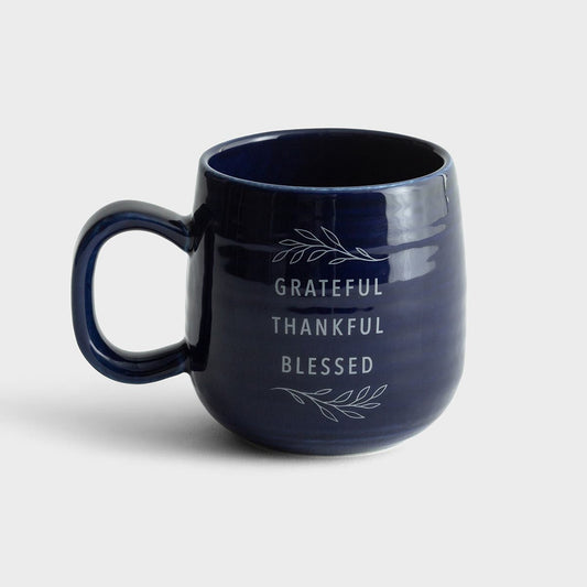 GRATEFUL THANKFUL BLESSED MUG