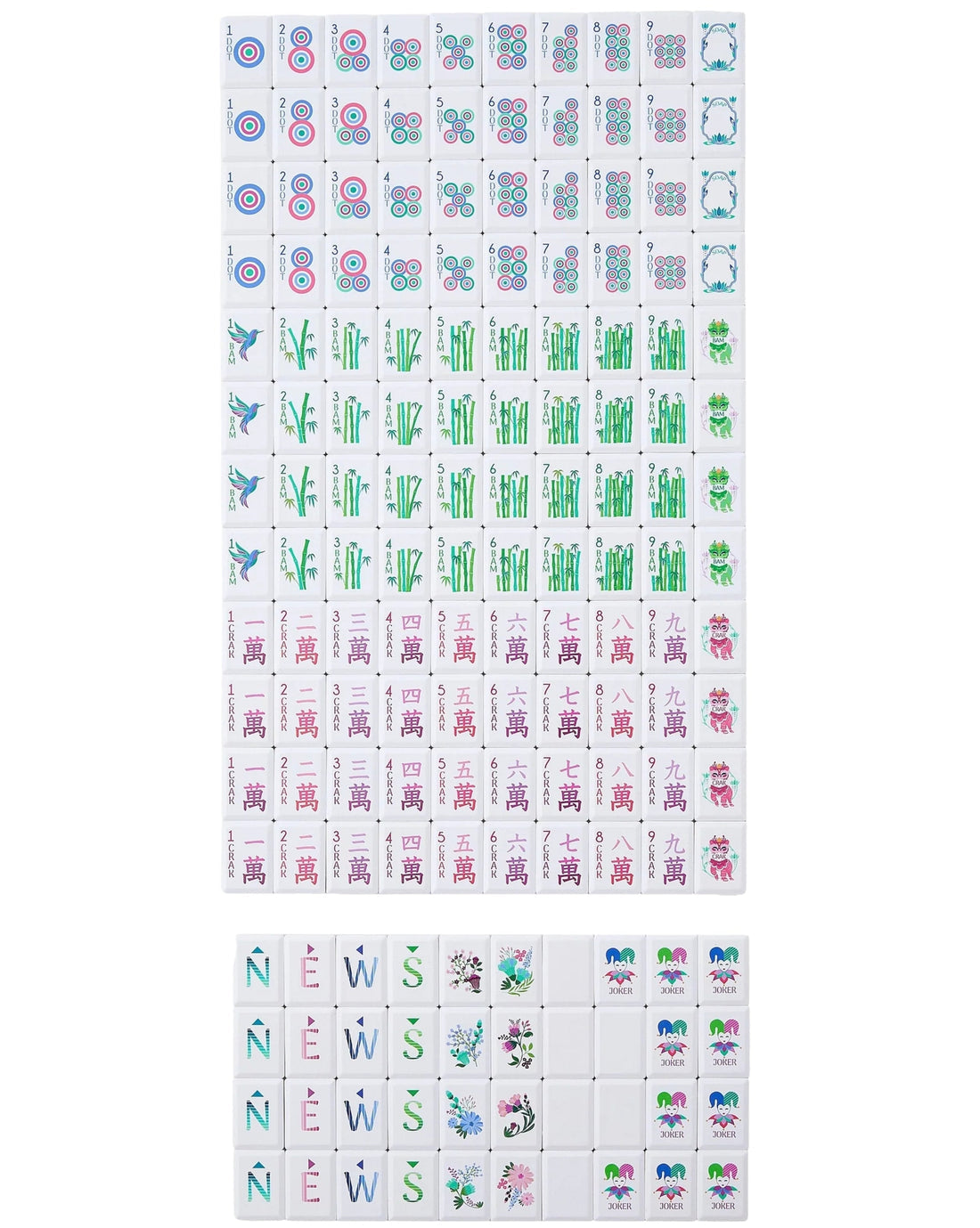 Jardin Debutante Tile Set