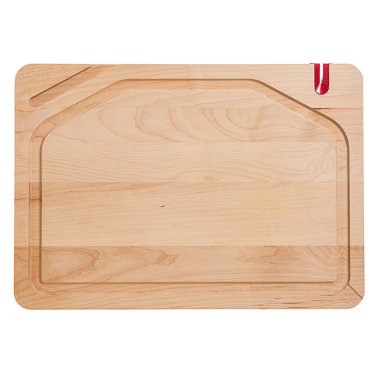 TECH EDGE MAPLE CUTTING BOARD W/ SHPARPENER & TECH SLOT 20" X 14" X 1"
