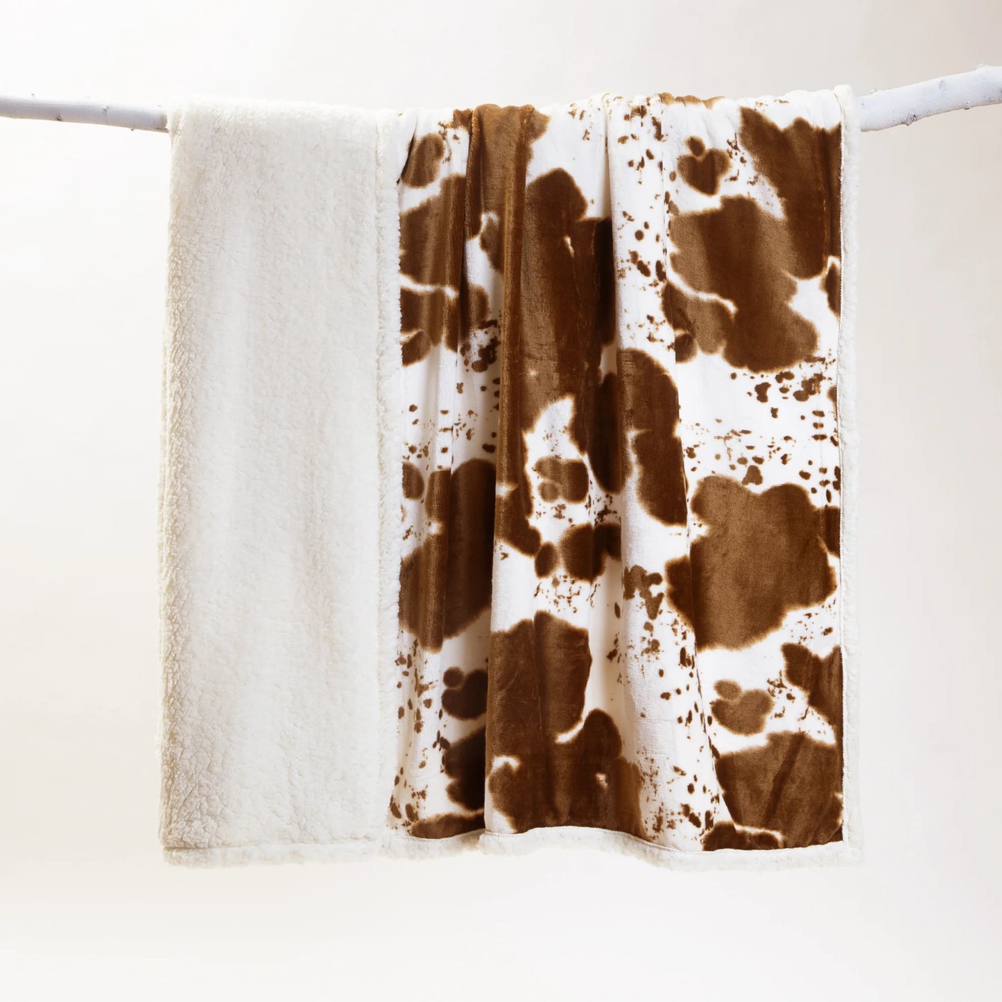 JP880 Carsten's Hair on Hide Plush Throw Blanket