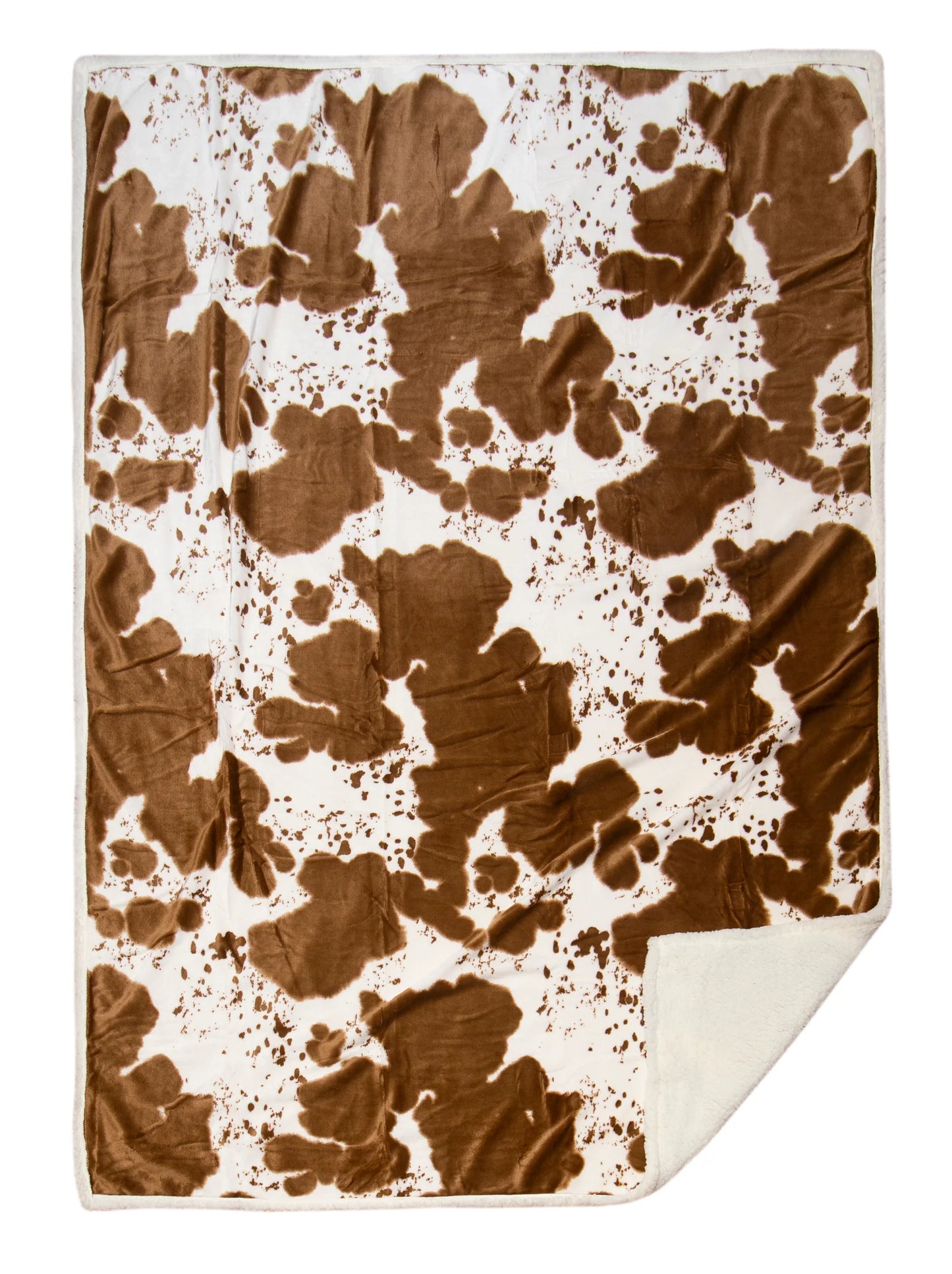 JP880 Carsten's Hair on Hide Plush Throw Blanket