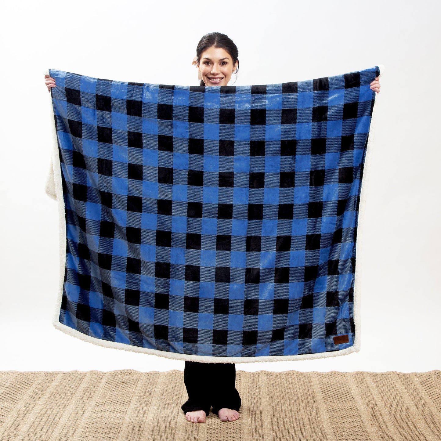 JW197 Carsten's Wrangler LumberJack Blue Throw