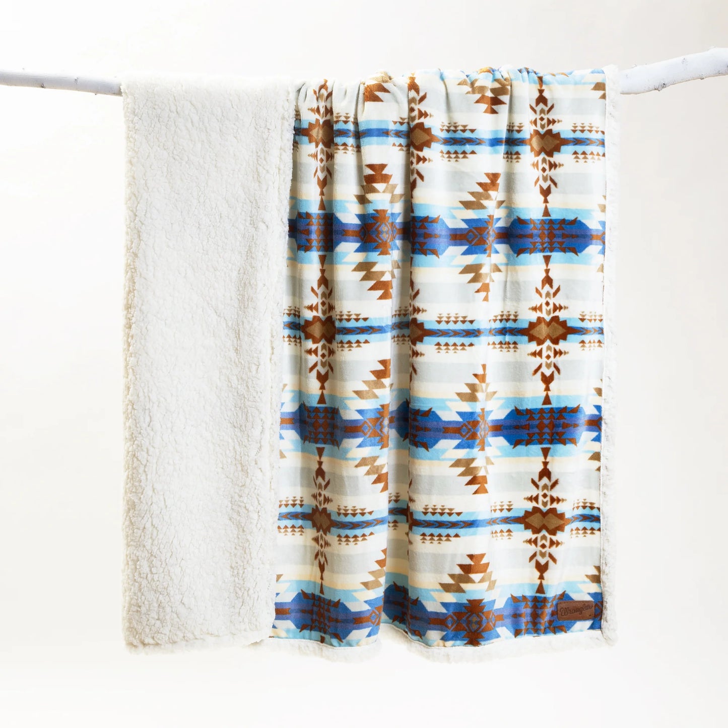 JW261 Carsten's Wrangler Stack Rock Southwest Plush Throw Blanket