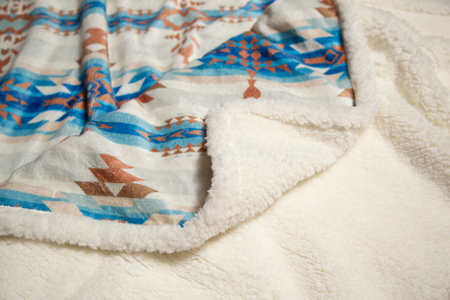 JW261 Carsten's Wrangler Stack Rock Southwest Plush Throw Blanket
