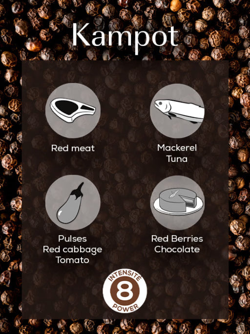 3 x 20g Sachets of Cambodian Black Pepper