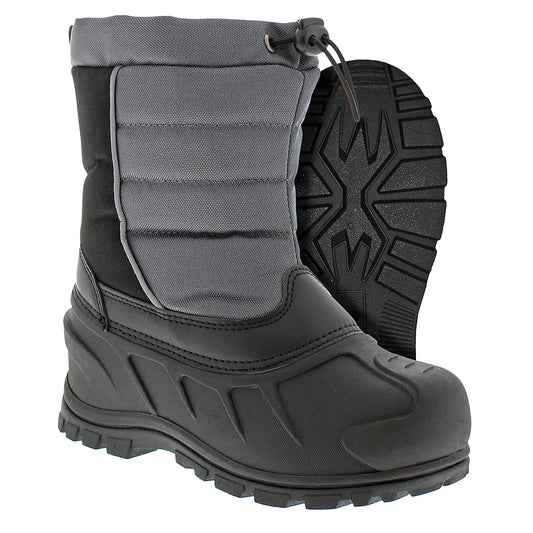 WINTER BOOT KIDS SNOWDRFT BLK SZ6
