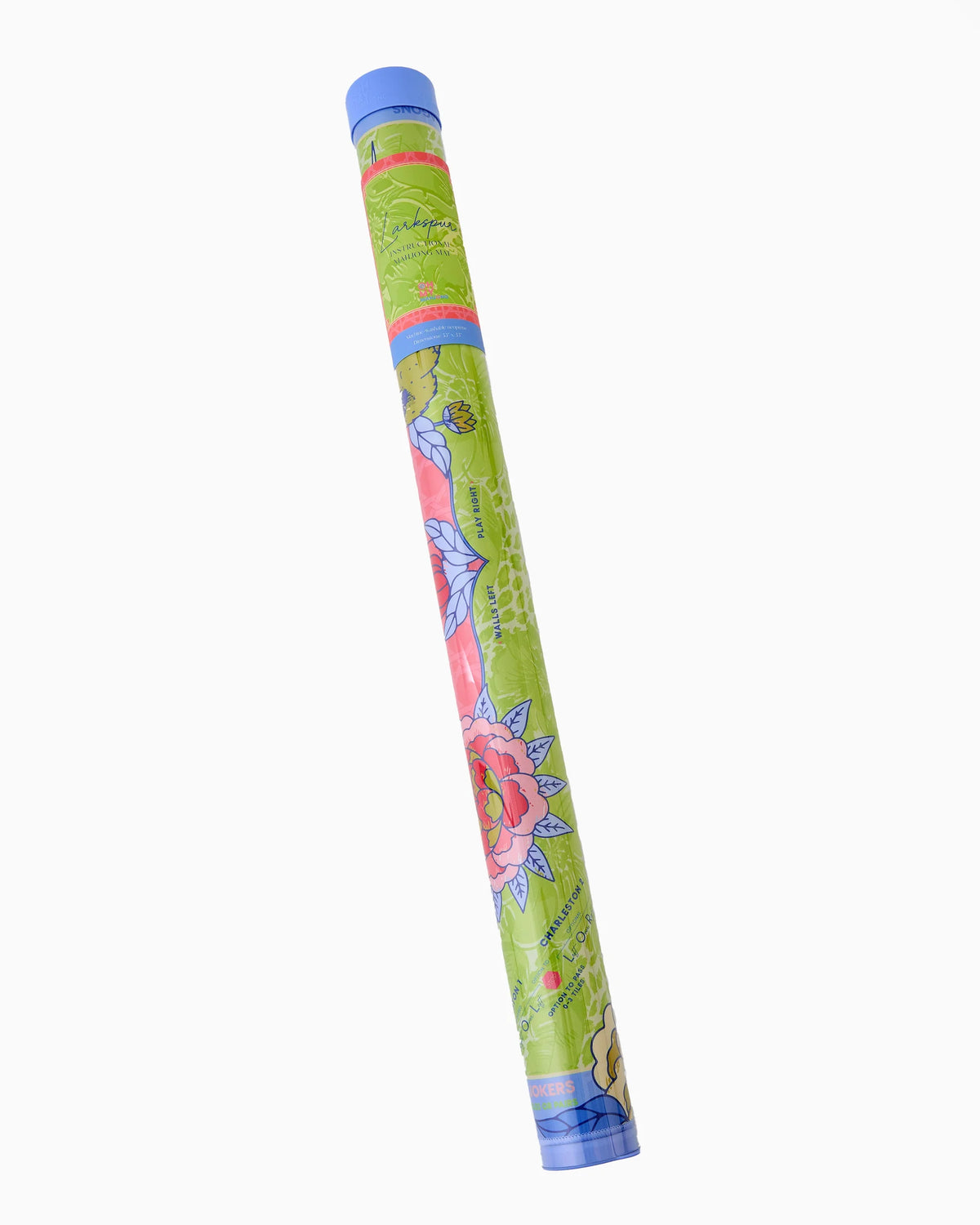 Larkspur Mahjong Mat in Tube