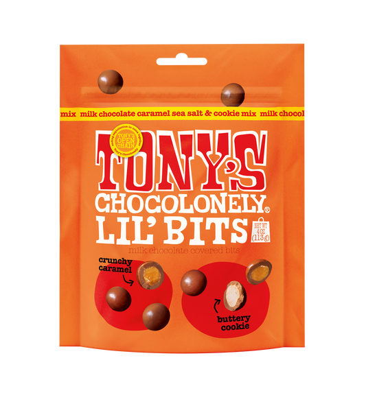 LIL'BITS MILK CHOCOLATE CARAMEL SEA SALT & COOKIE MIX