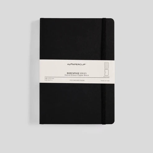Executive Series CHECKERED Notebook  - A5  - Assortment
