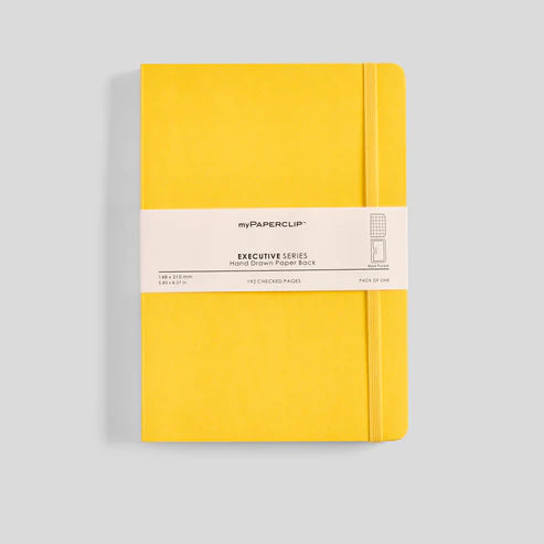Executive Series CHECKERED Notebook  - A5  - Assortment