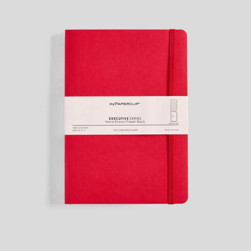 Executive Series CHECKERED Notebook  - A5  - Assortment