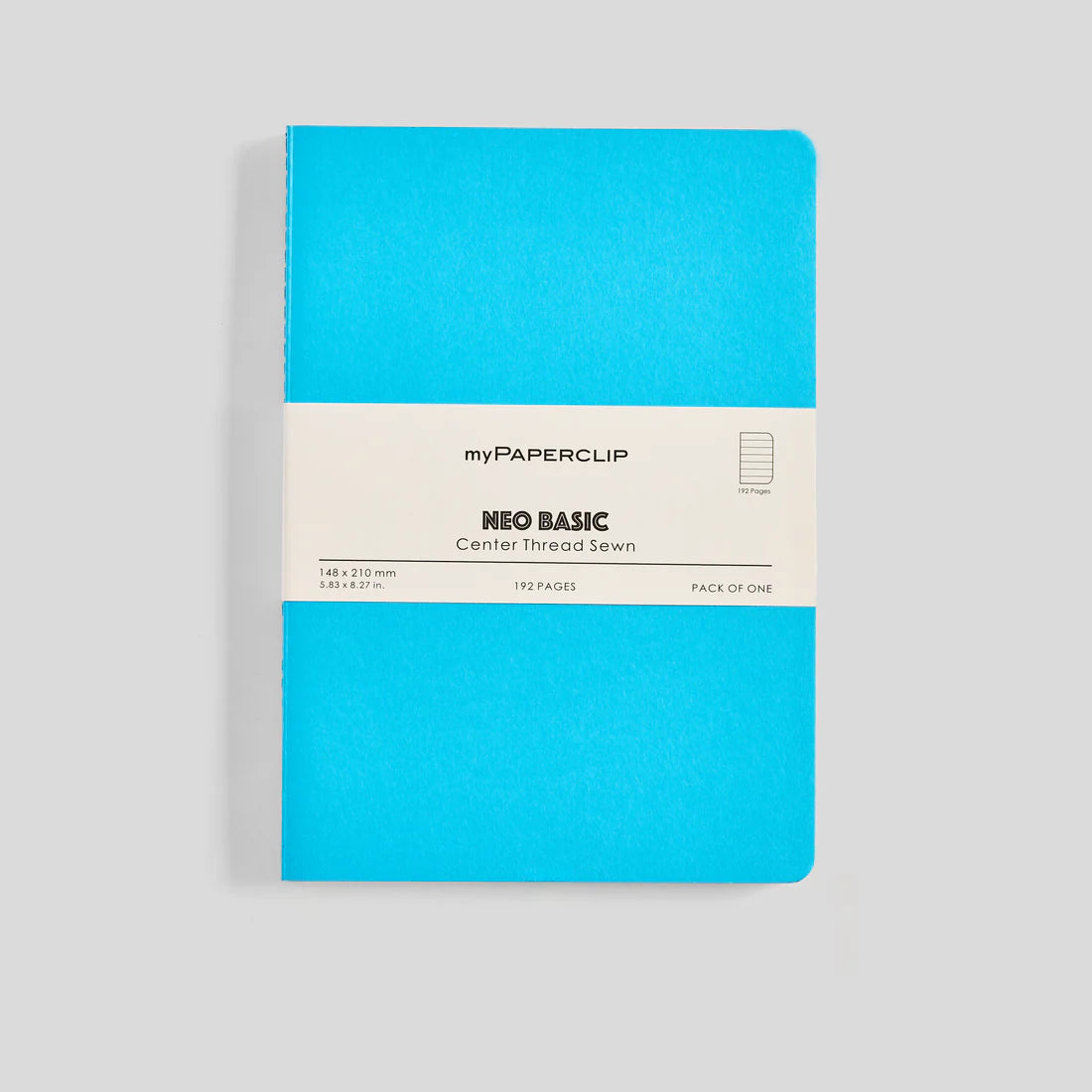 Neo Basic Center Thread Sewn Notebook - A5 - Assortment