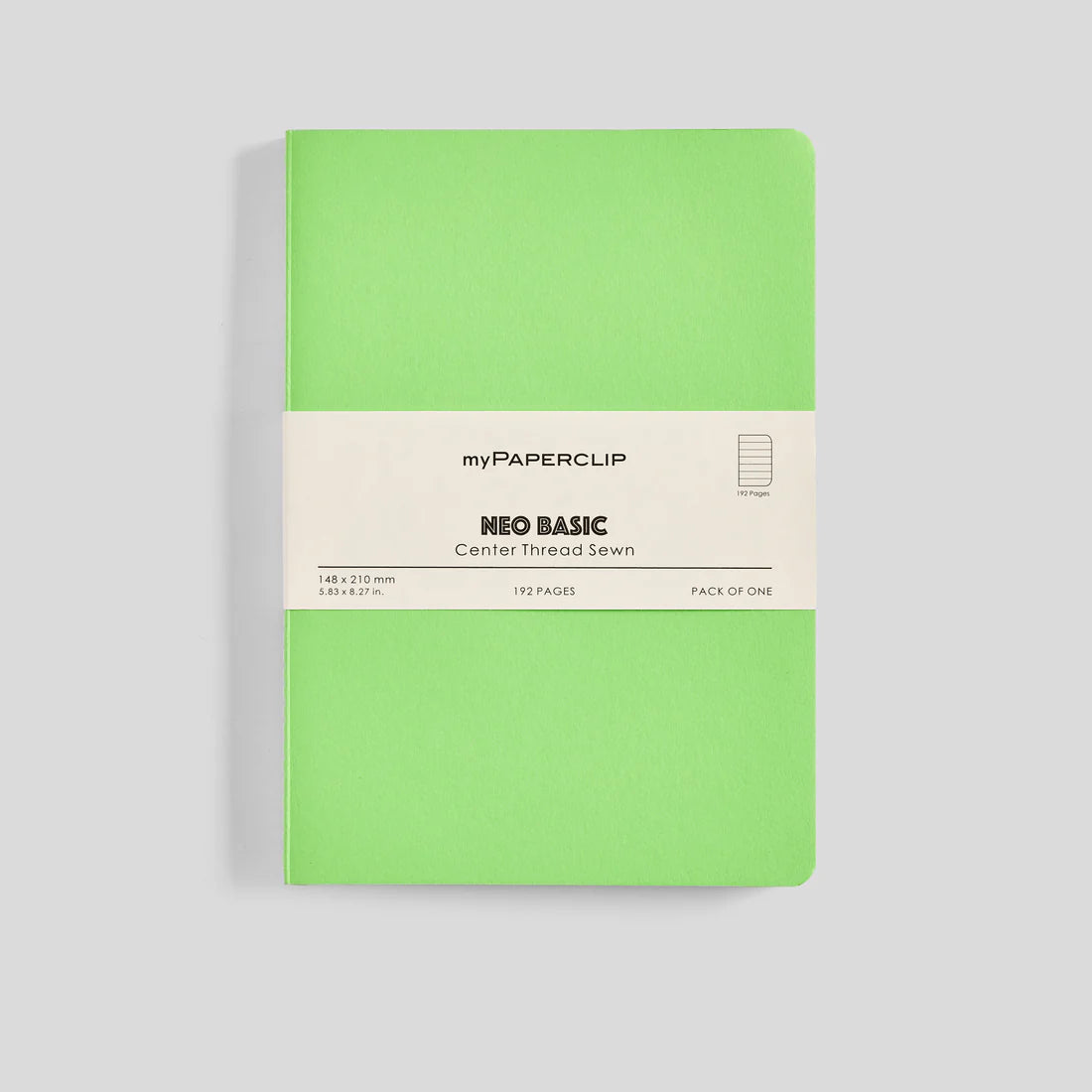 Neo Basic Center Thread Sewn Notebook - A5 - Assortment
