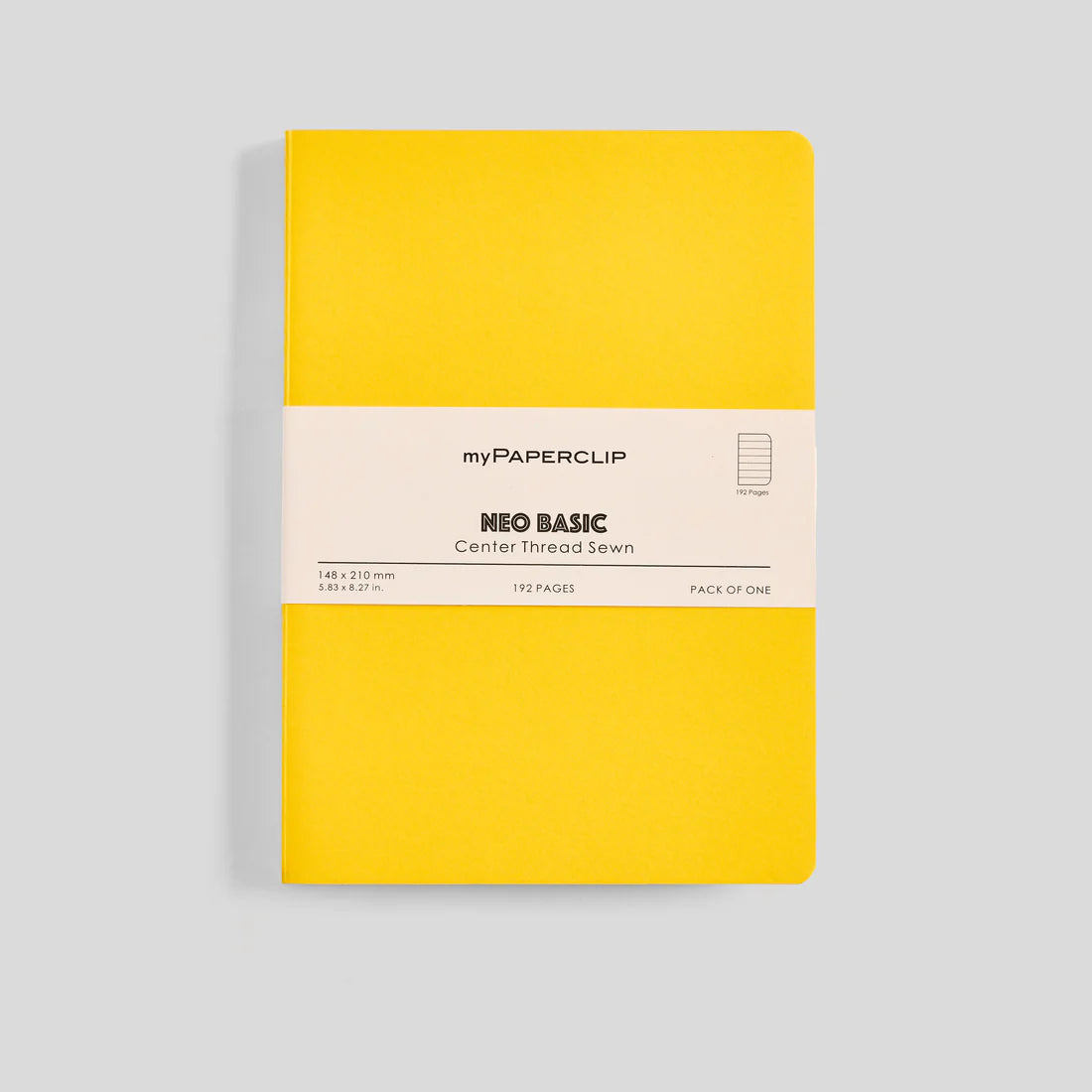 Neo Basic Center Thread Sewn Notebook - A5 - Assortment