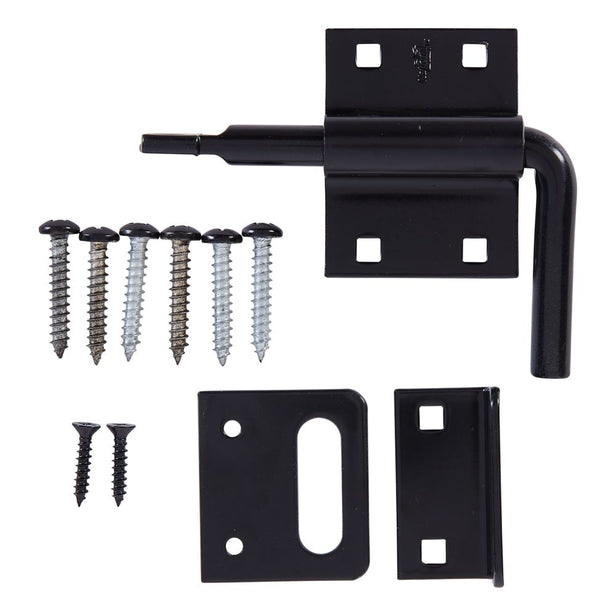 SLIDE BOLT LATCH BLACK