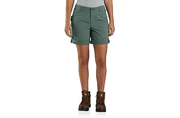 104213 -Carhartt Women's Rugged Flex Ripstop Five-Pocket Short