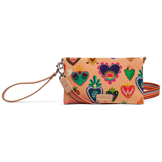 Uptown Crossbody - Peach - CONSUELA
