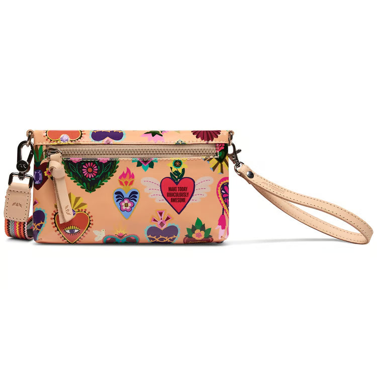 Uptown Crossbody - Peach - CONSUELA