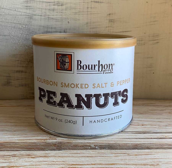 BOURBON SMOKED SALT & PEPPER PEANUTS