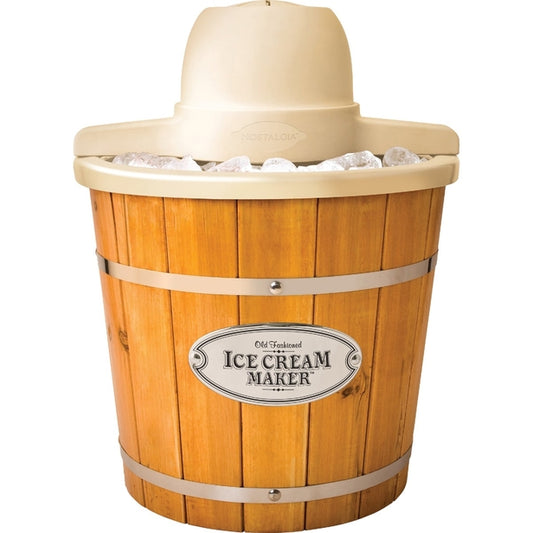 144622 NOSTALGIA ICE CREAM MAKER VINTAGE