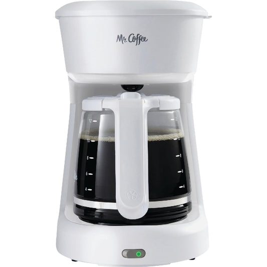 148118 MR. COFFEE COFFEEMAKER WHITE 12CUP SWITCH