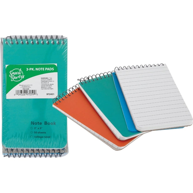 3PK Note Pads
