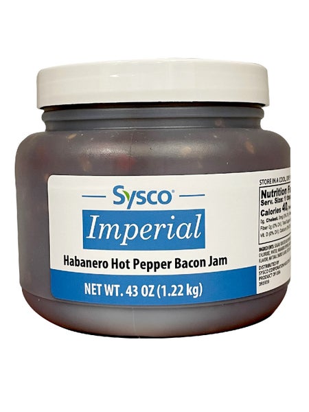Habanero Hot Pepper Bacon Jam 43oz