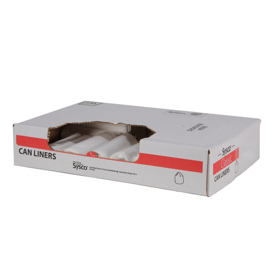 Liner Roll Trash 24 Inch X 24 Inch 6 Micron Natural High-density Polyethylene (hdpe)