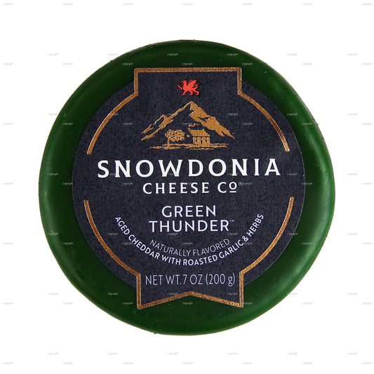 Snowdonia Cheese Cheddar Green Thunder