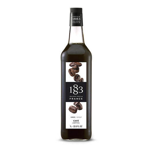GLASS - 1883 Maison Routin France Syrup 1L - Coffee