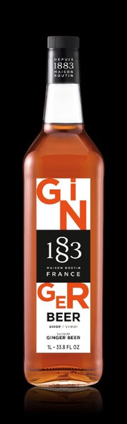 GLASS - 1883 Maison Routin France Syrup 1L - Ginger Beer
