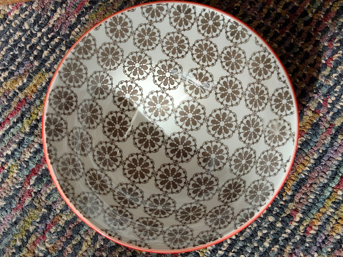 Grace Footed Bowl - Grey