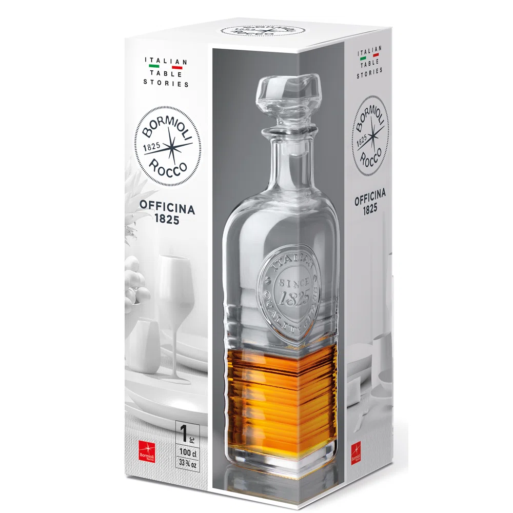 Officina  Whiskey Bottle 33.75oz