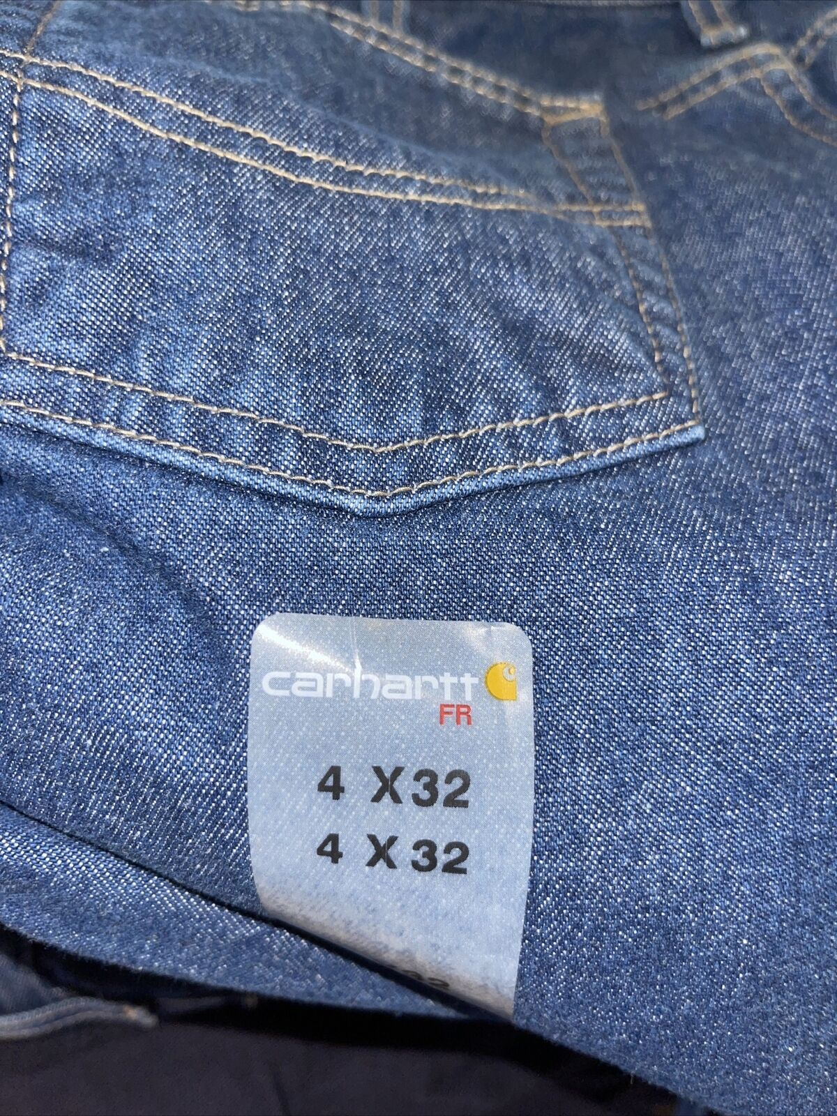 Carhartt FR Flame Resistant Women’s 4x32 Jeans Relaxed Fit 101249-407