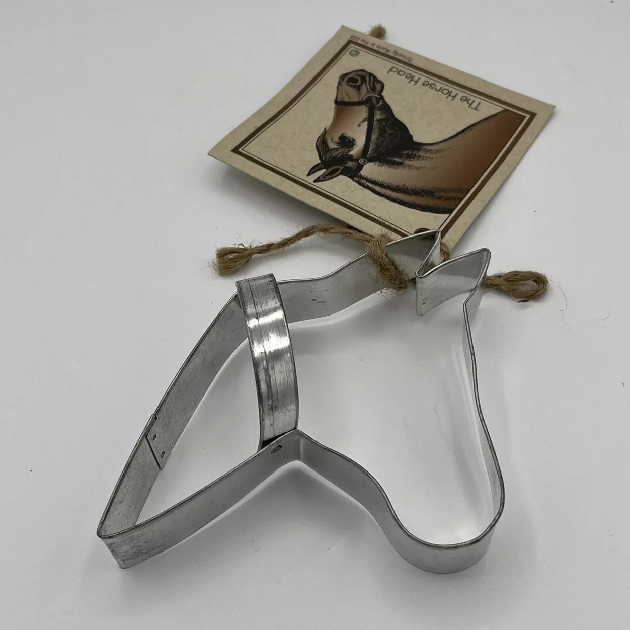 Ann Clark 6" HORSE HEAD Cookie Cutter w Recipe