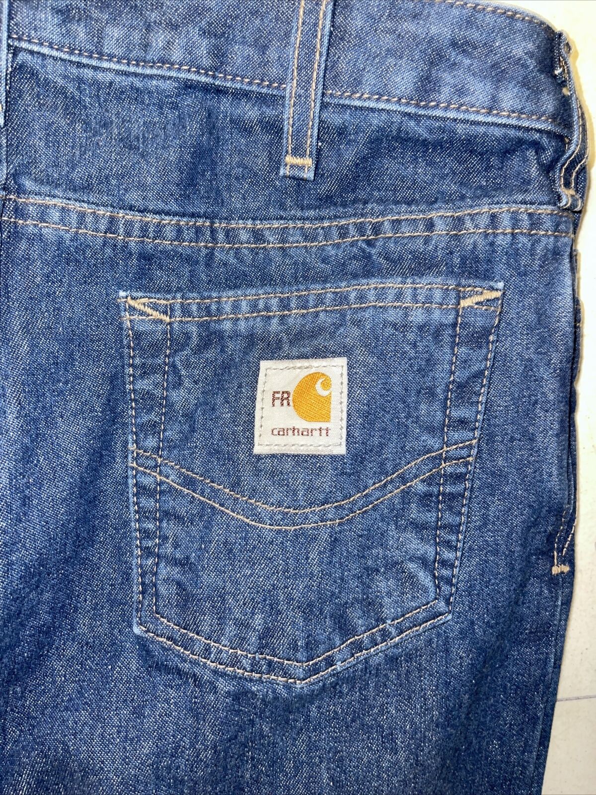 Carhartt FR Flame Resistant Women’s 4x32 Jeans Relaxed Fit 101249-407