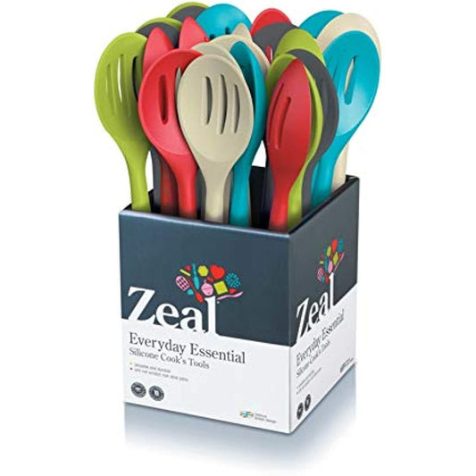11" SILICONE DRAINING SPOON