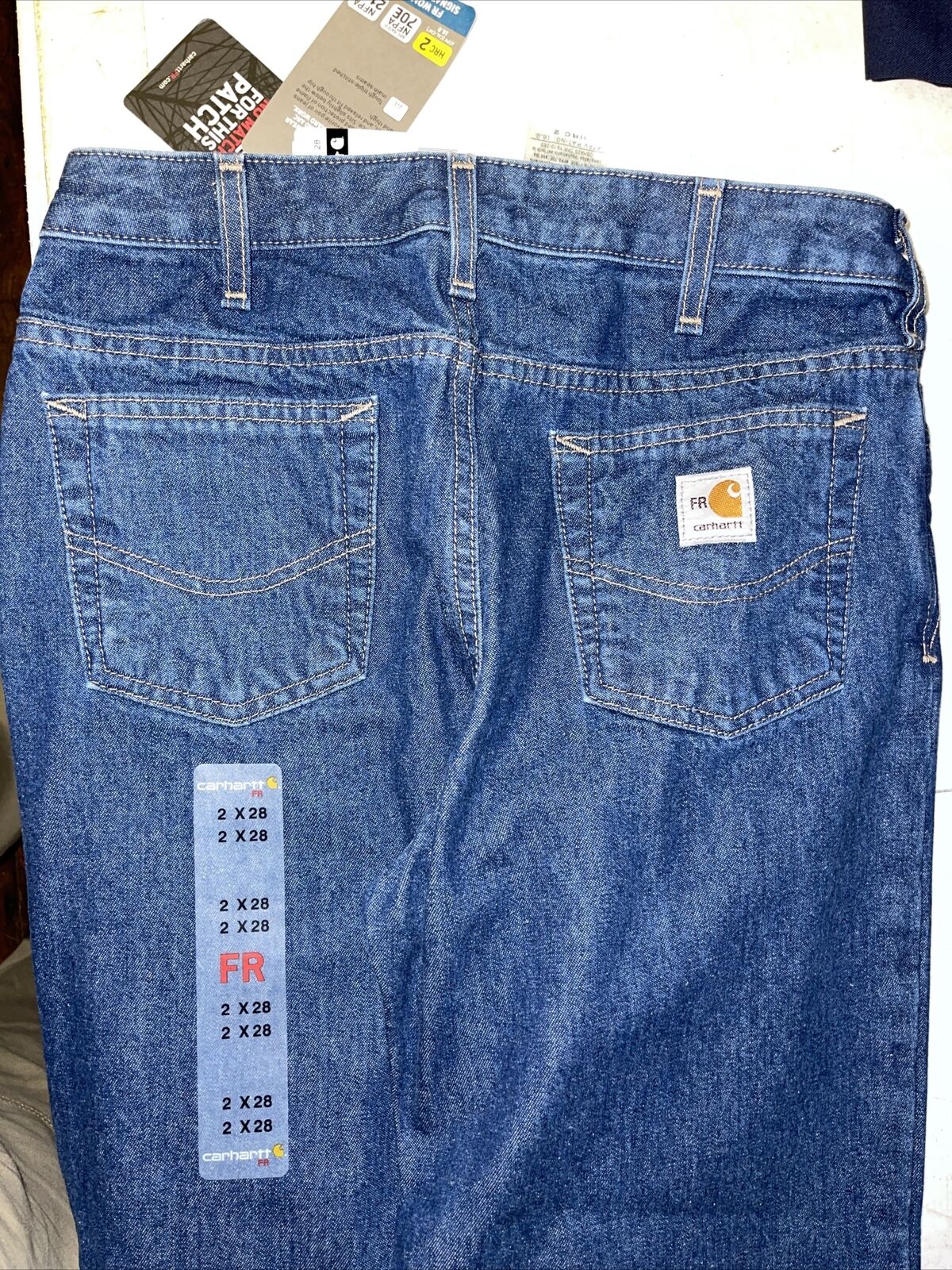 Carhartt FR Flame Resistant Women’s 4x32 Jeans Relaxed Fit 101249-407
