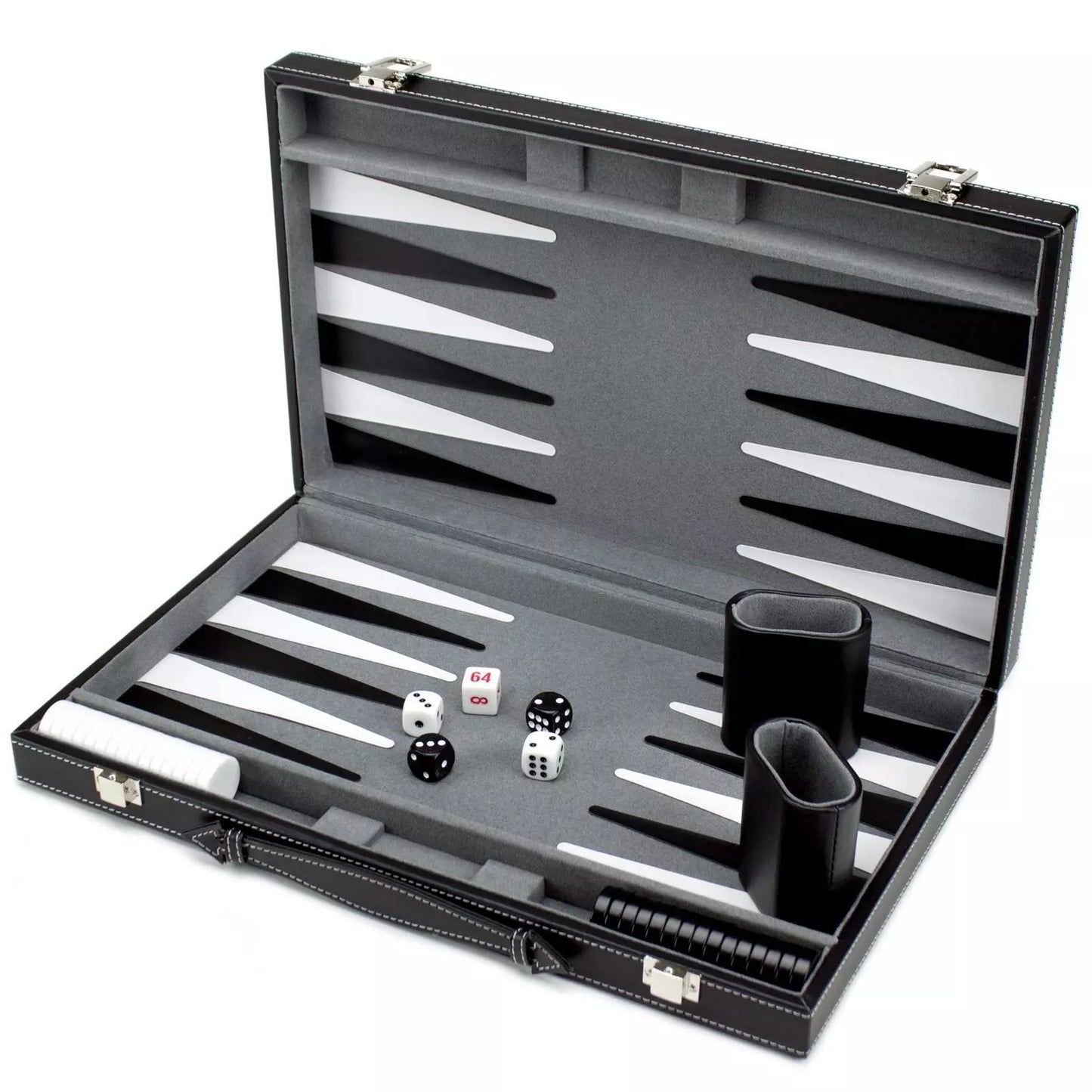 BACKGAMMON SET LEATHERETTE