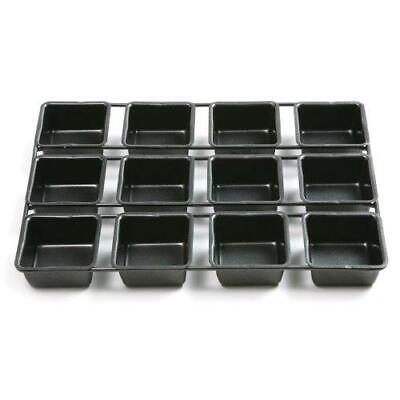 3998 SQUARE CUPCAKE CAKE PAN, 12