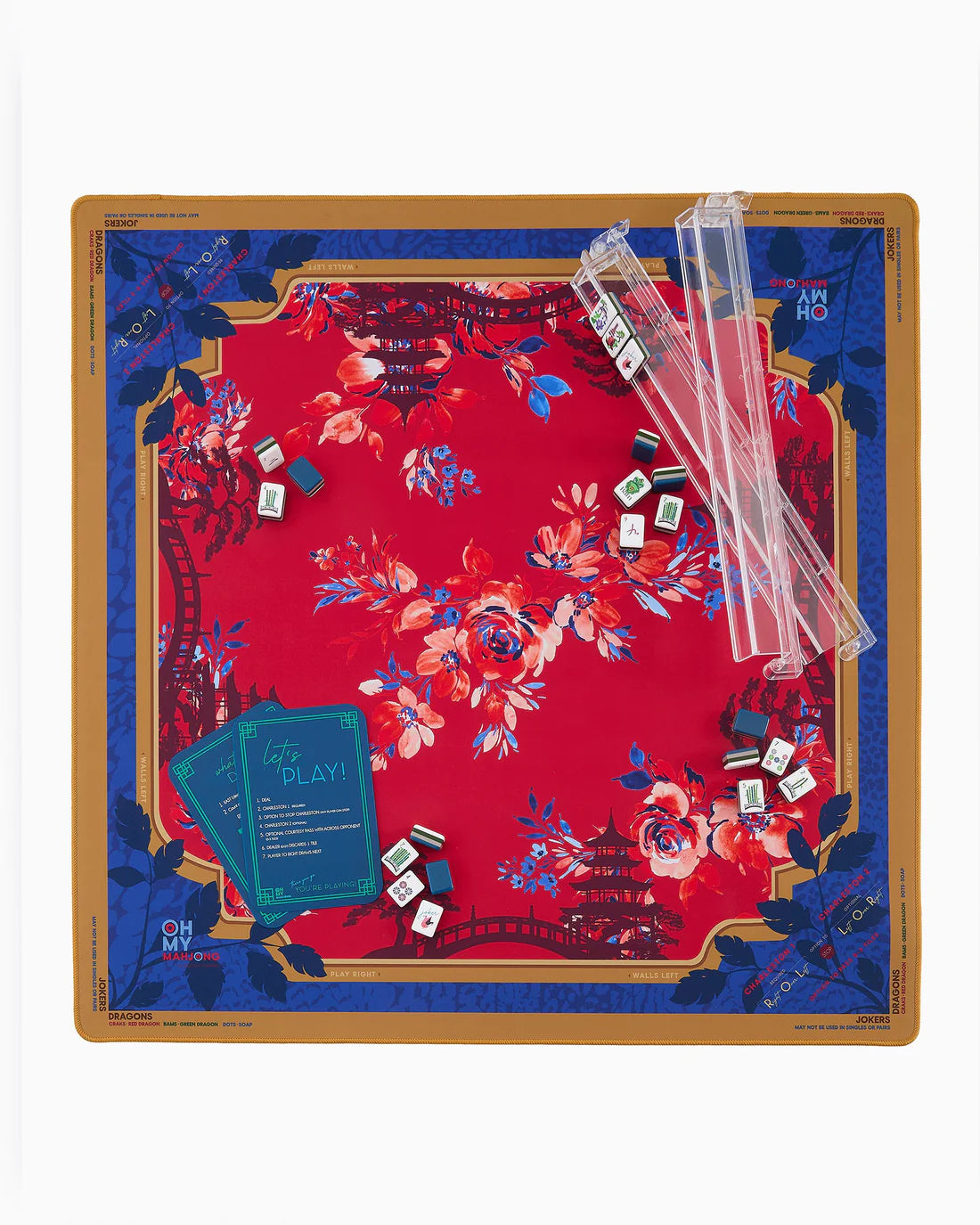 OH MY MAHJONG SCARLETT MAT IN TUBE