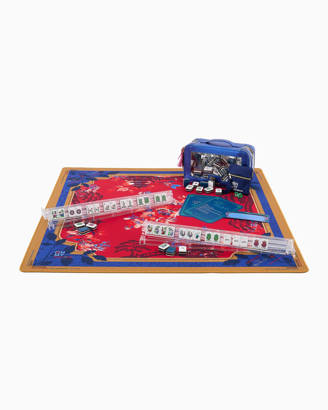 OH MY MAHJONG SCARLETT MAT IN TUBE