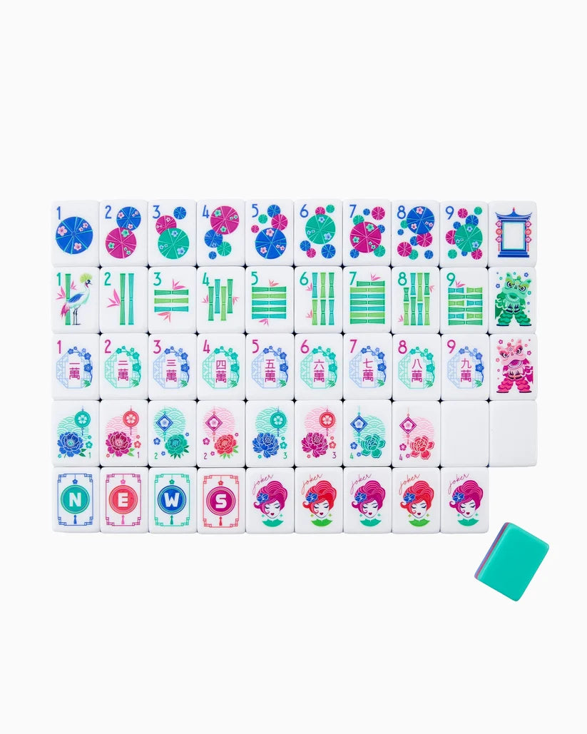 Sea Breeze Mahjong Tiles