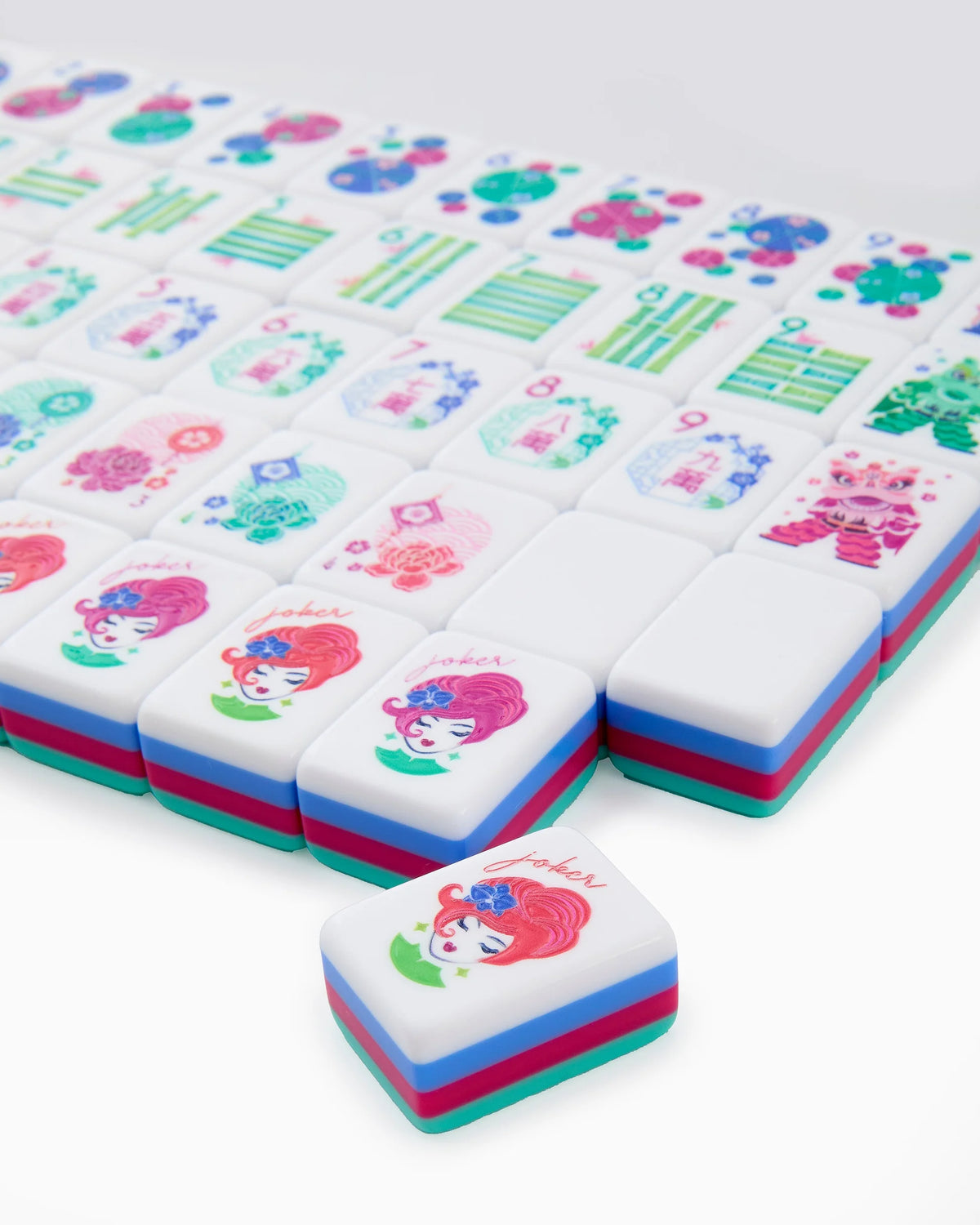 Sea Breeze Mahjong Tiles