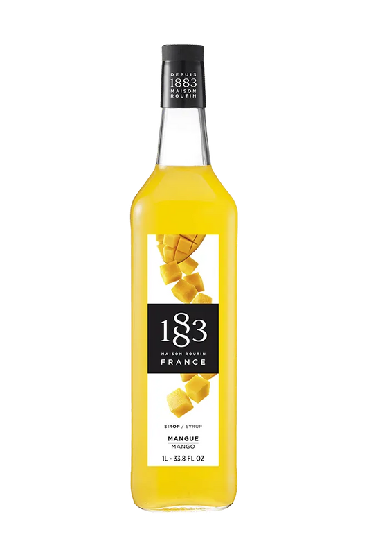 PLASTIC - 1883 MAISON ROUTIN FRANCE SYRUP 1L - MANGO