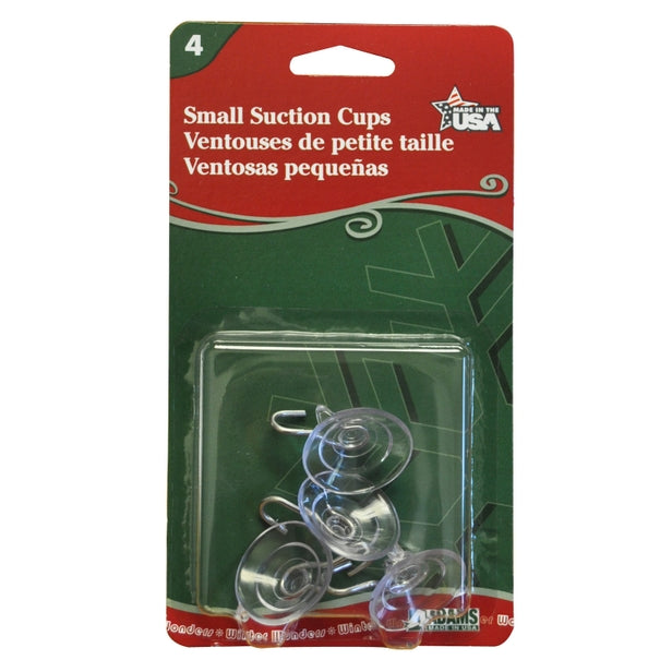 SMALL SUCTION HOOK 4PK