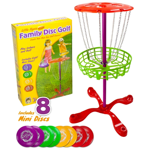 DISC GOLF SET 8PC BEGINNER