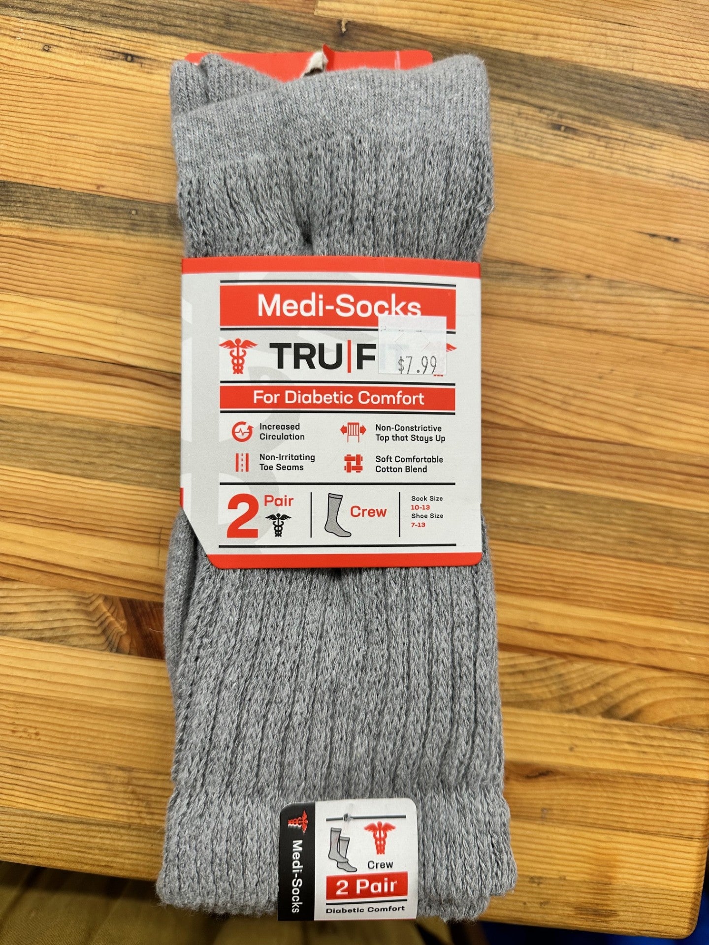Trufit Medi Socks 2pk