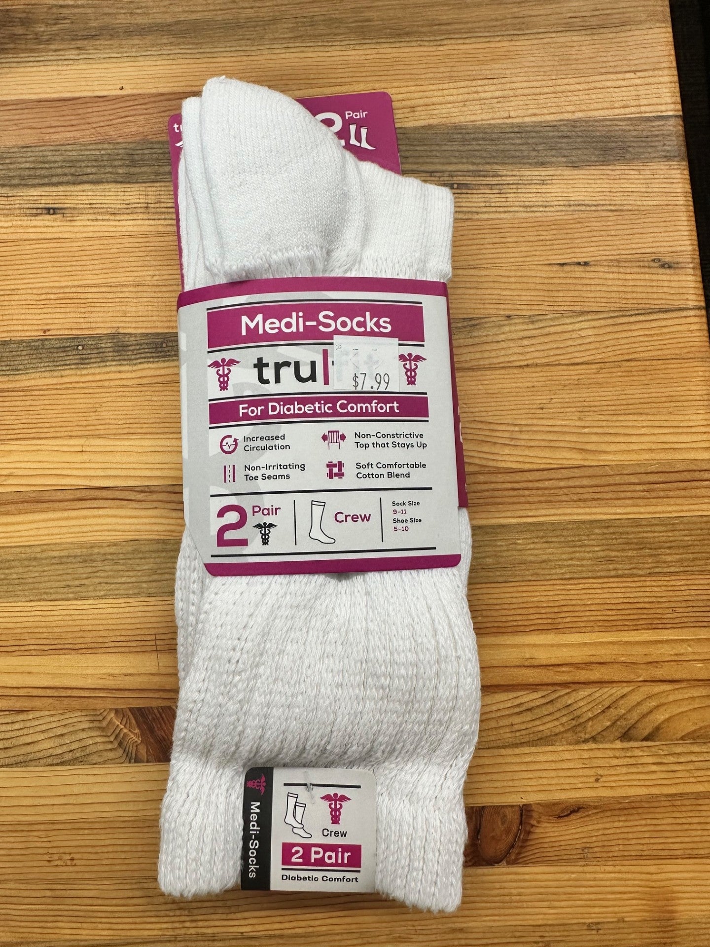 Trufit Medi Socks 2pk