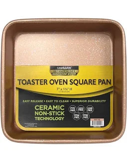 SQUARE PAN 7" TOASTER OVEN ROSE
